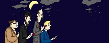 La bénédiction de la lune pendant les sept jours de deuil