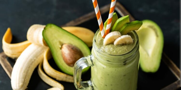 Bénédiction: sur un fruit écrasé, jus de fruits et l’huile d’olive